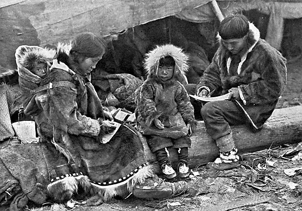 Inupiat Family